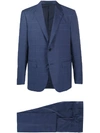 ERMENEGILDO ZEGNA CHECK TWO-PIECE SUIT