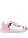 MOSCHINO WOMAN'S DRAWING TEDDY SNEAKERS