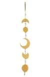 ARIANA OST MOON PHASE QUARTZ & CITRINE WALL HANGING,A284G