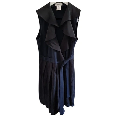 Pre-owned Sonia By Sonia Rykiel Blue Silk Dress