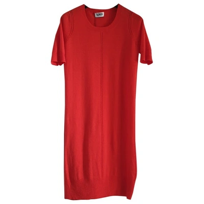 Pre-owned Sonia By Sonia Rykiel Red Cotton Dress