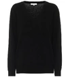 Vince Weekend Cashmere Sweater In Black