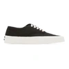 MAISON KITSUNÉ MAISON KITSUNE BLACK CANVAS LACED trainers