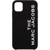 MARC JACOBS MARC JACOBS BLACK THE SILICONE IPHONE 11 CASE