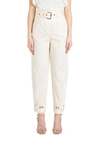PINKO PINKO BELTED HIGH RISE TROUSERS