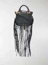 CHLOÉ FRINGED MARCIE TOTE BAG,14706978