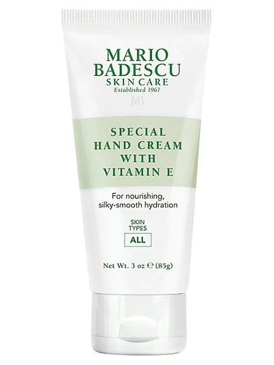 Mario Badescu Special Hand Cream With Vitamin E 3 Oz.