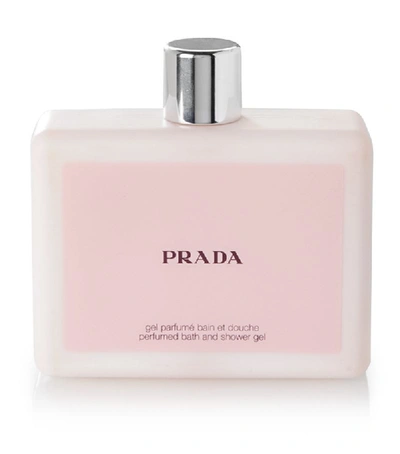 Prada Bath And Shower Gel (200ml) In White
