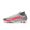 Nike Mercurial Superfly 7 Elite Fg Firm-ground Soccer Cleat In Multi-color,particle Grey,laser Crimson,black