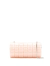 Isla Embellished Clutch In Pink