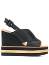 PALOMA BARCELÓ MOMO WEDGE SANDALS