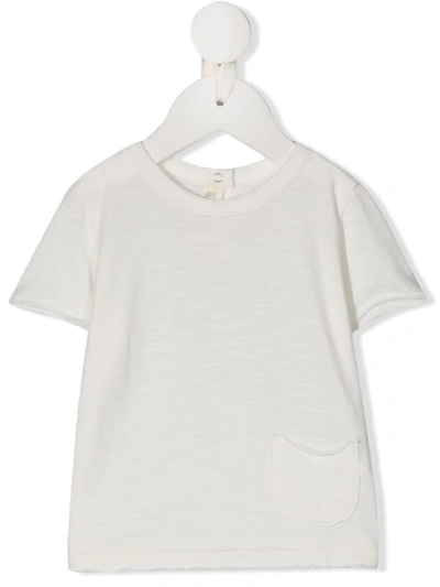 Zhoe & Tobiah Babies' Patch-pocket T-shirt In White