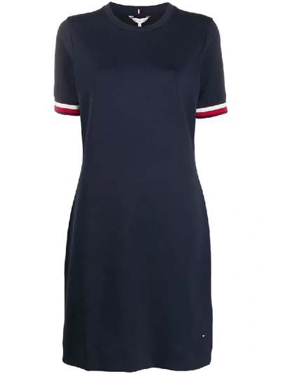 Tommy Hilfiger Short Polo Dress In Blue