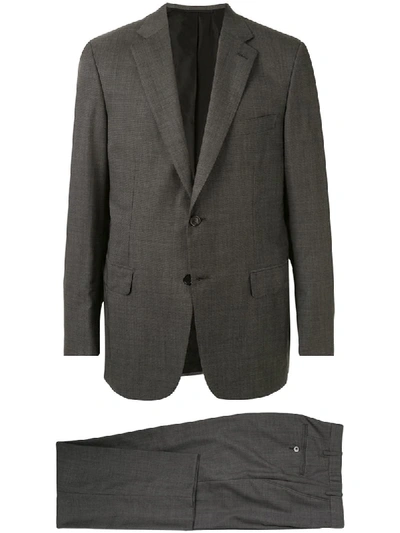 Brioni Two-piece Fitted Suit In Grey