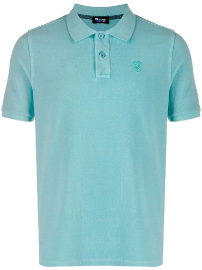 Blauer Logo Polo Shirt In Blue