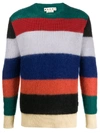 MARNI STRIPED KNIT JUMPER