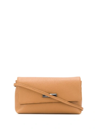 Longchamp Roseau Cross Body Bag In Brown