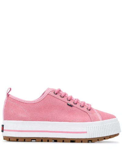 Tommy Hilfiger Low-top Trainers In Pink