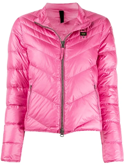 Blauer Lightweight Padded Jacket In Pink