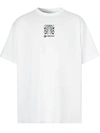 BURBERRY OVERSIZED MONTAGE PRINT T-SHIRT