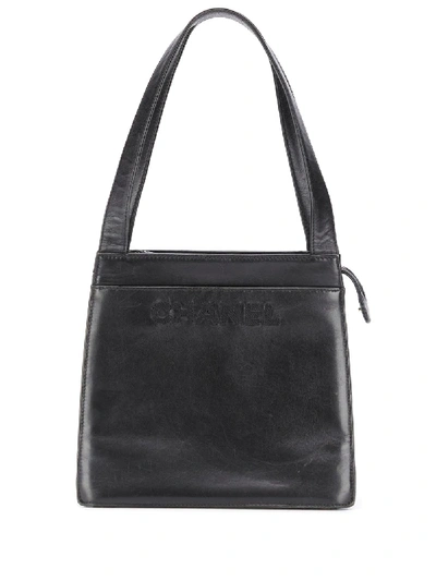 Pre-owned Chanel 2000s Small Handbag In Black