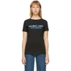 HELMUT LANG HELMUT LANG BLACK LOGO T-SHIRT