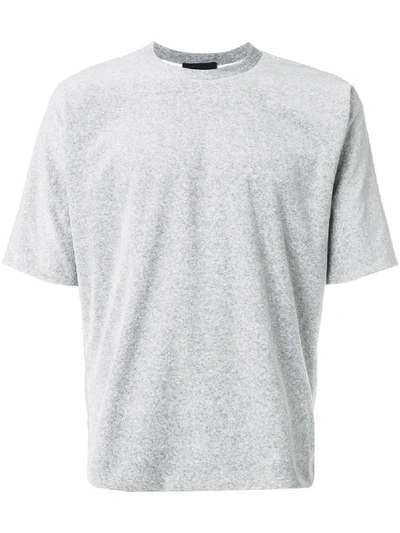 3.1 Phillip Lim / フィリップ リム Reversible-sleeve T-shirt In Grey