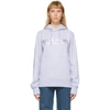 HELMUT LANG HELMUT LANG BLUE STANDARD HOODIE