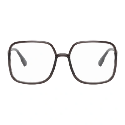 Dior Grey Sostellaire01 Glasses In 0kb7 Grey