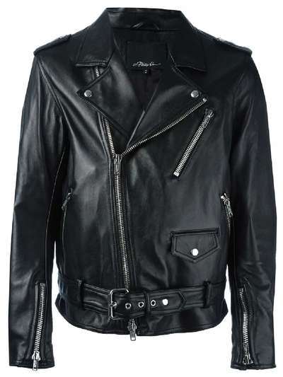 3.1 Phillip Lim / フィリップ リム Black Moto Jacket In Ba001 Black