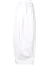 CHRISTOPHER ESBER RUCHED COCOON TIE SKIRT