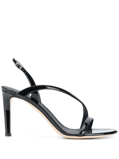 Giuseppe Zanotti Manhattan 85mm Sandals In Black