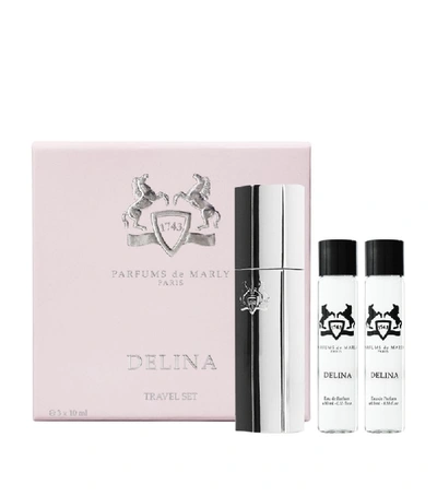 Parfums De Marly Delina Travel Set In White