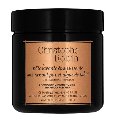 Christophe Robin Cleansing Thickening Paste Shampoo For Men In White