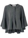 LE SOLEIL D'ETE GIULIA RUFFLED PONCHO