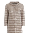 HERNO ROSSELLA QUILTED PADDED COAT