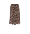 BAUM UND PFERDGARTEN SENGA LEOPARD-PRINT MIDI SKIRT,P00481917