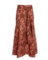 SIGNIFICANT OTHER Sienna Tie-Waist Printed Midi Skirt,060049660399
