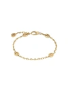 GUCCI 18KT YELLOW GOLD GG BRACELET