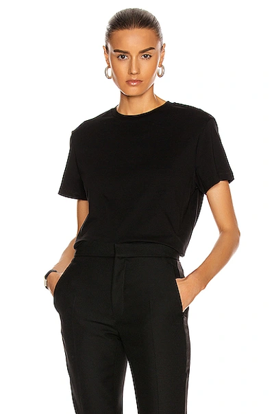 Wardrobe.nyc Release 05 Round-neck Cotton-jersey T-shirt In Black
