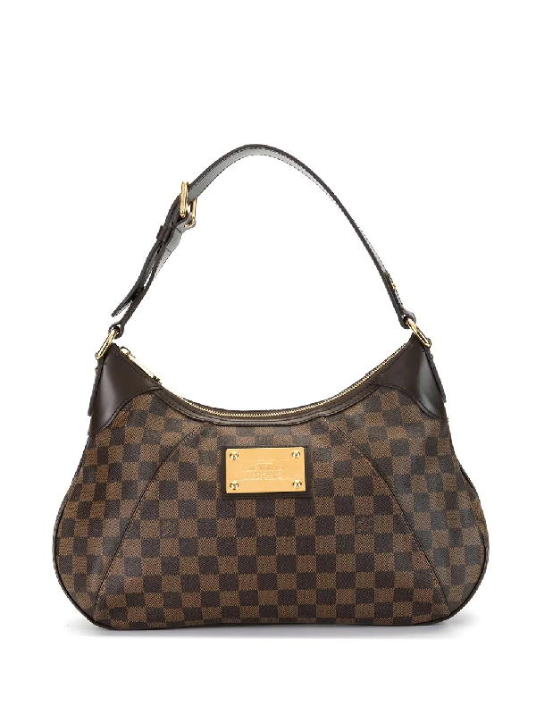 Pre-Owned Louis Vuitton 2009 Pre-owned Thames Gm Shoulder Bag In Brown | ModeSens