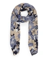 ESKANDAR FLORAL SILK SCARF,000639525