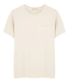 Nudie Jeans Nudie Roy Crew-neck T-shirt In Off-white