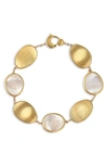 MARCO BICEGO LUNARIA MOTHER-OF-PEARL BRACELET,BB2099 MPW Y