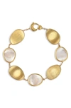 Marco Bicego Women's Lunaria Mother-of-pearl & 18k Yellow Gold Bracelet In Yellow Gold