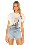 Anine Bing Ida Graphic-print Cotton-jersey T-shirt In White
