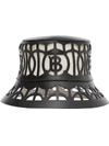 BURBERRY CUT-OUT LOGO BUCKET HAT