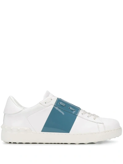 スニーカー VALENTINO GARAVANI Woman Sneakers White 7W2S0781BLU A01 Valentino Garavani open no lace white navy blue womens