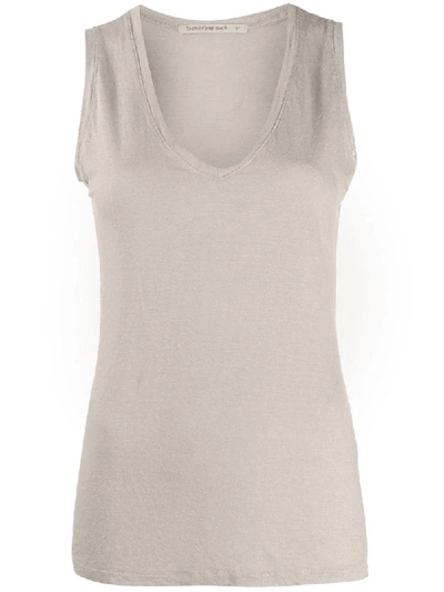 Transit V-neck Tank Top In Neutrals