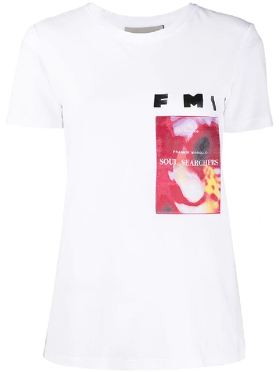 Frankie Morello Soul Searchers Print T-shirt In White